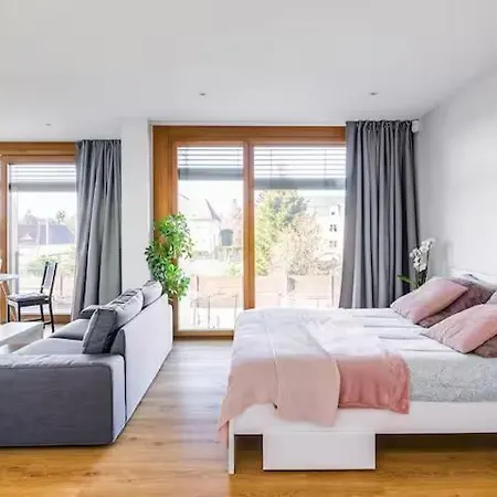 Bright & Spacious 1-bedroom In Kirchberg 6rdk Luksemburg