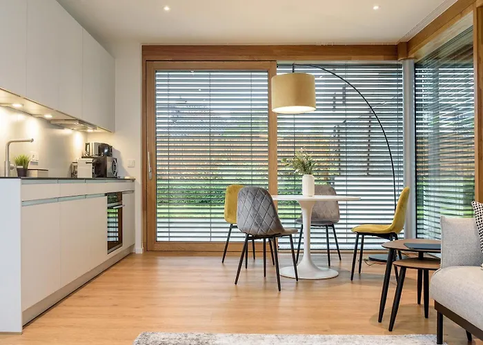 Lägenhet Bright & Spacious 1-bedroom In Kirchberg 6rdk