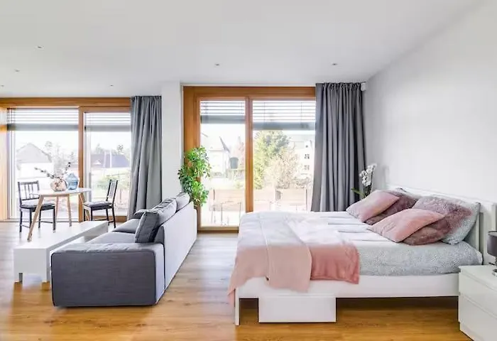 Bright & Spacious 1-bedroom In Kirchberg 6rdk Luxemburgo