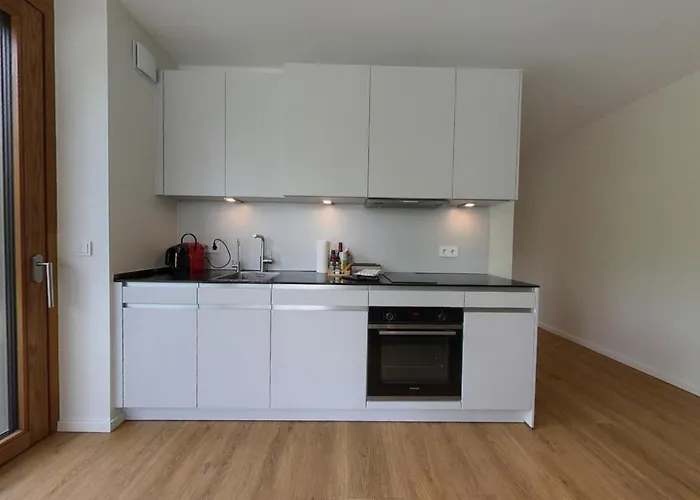 Bright & Spacious 1-bedroom In Kirchberg 6rdk Lägenhet *